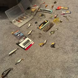 1980s Vintage Rooster Tail Lures Ike Lures And Spinners