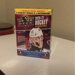 Upper Deck 2020-21 Hockey Extended Series Blaster Box