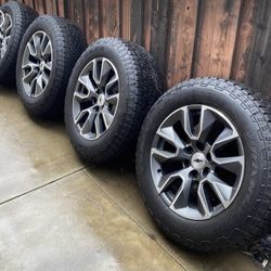 NEW 2026 Silverado Wheels And Tires 20”