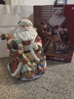 Santa Claus Cookie Jar Large 14" Jay Imports