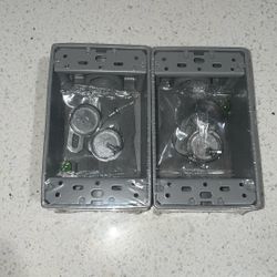 Water Proof Metal Box 3/4 