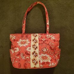Lemon Hill Quilted Floral Handbag