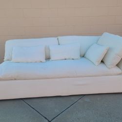 Sixpenny Aria Downfilled Couch Sofa Chaise Lounge 