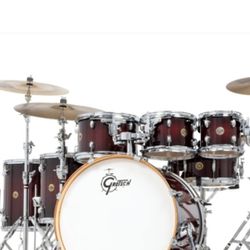 Gretsch 6pc Catalina Maple Drum Kit with Zildjian Cymbals