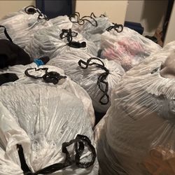 10 Good Clean Condition Bags full of Clothes and Shoes for Kids and Adults NO Select No Choose All $80