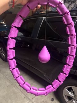 Purple Weighted Smart Hula Hoop