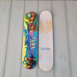 SKATEBOARDS DECKS CHILDHOOD PALM TREE SIZE 7.5 AND 7.75 RETAIL  / WHOLESALE