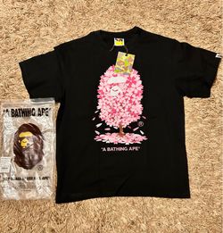 Pink Bape Tee Size S