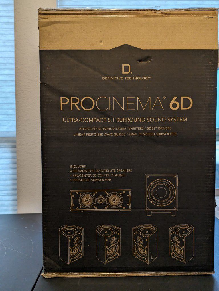 Definitive Technology ProCinema 6D 5.1 Surround Sound System