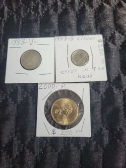 3 coins packet