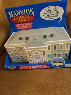 Beverly Hillbillies Cookie Jar Singing Mansion 