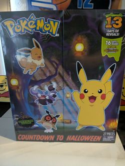 Pokemon Halloween Advent calendar