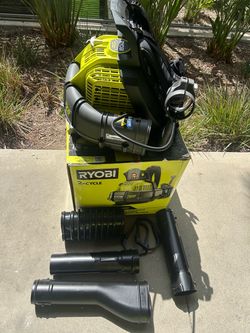 RYOBI 175 MPH 760 CFM 38cc Gas Backpack Leaf Blower