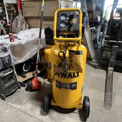 DEWALT 26 Gal. 175 PSI Ultra Quiet Portable Electric Air Compressor