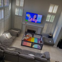 Baby Playpen for Toddler Large Play Yard Indoor & Outdoor Kids Activity Center