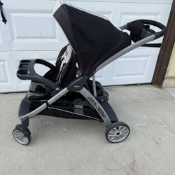 Chico Bravofor2 Standing Sitting Stroller