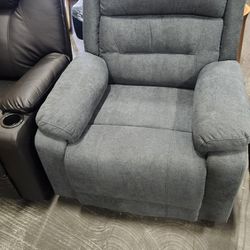 Recliner Chair Home Theater Seating Easy Lounge Recliner W/ Backrest & Footrest Gray or Brown