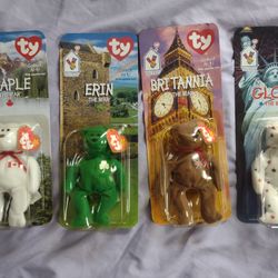 1999 Complete Set McDonald's International Ty Beanie Babie Bears 🐻