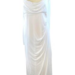 DB Studio Cap Sleeve Flowy Wedding Gown
