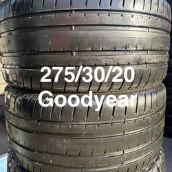 275/30R20 97Y (2) Goodyear Eagle F1 Run Flat