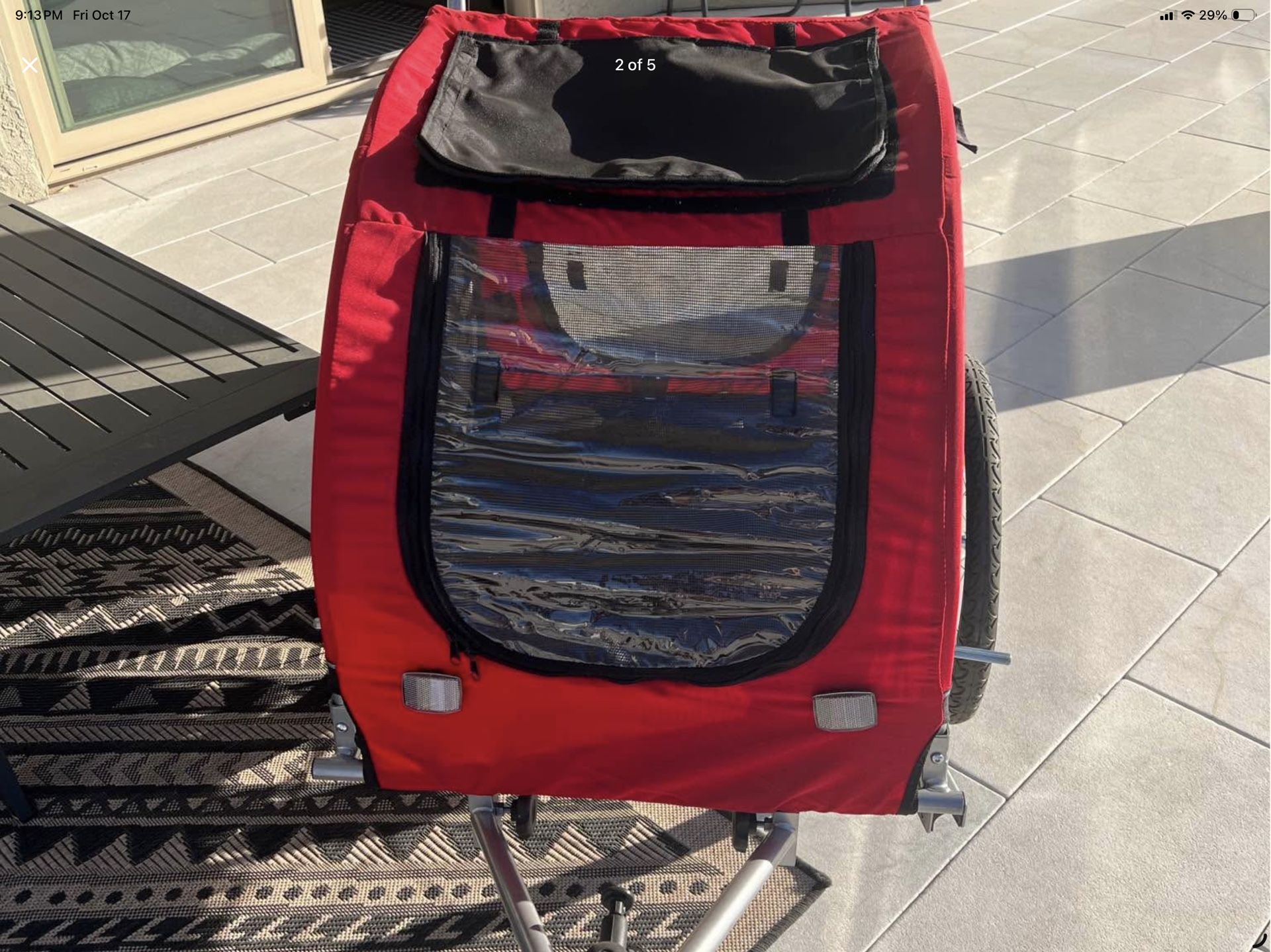 2-in-1 Pet stroller and Bike Trailer carrier
