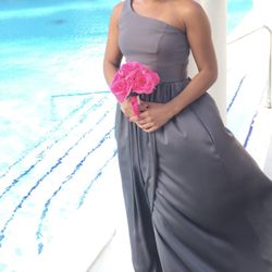 WHITE by Vera Wang Bridesmaid Dress