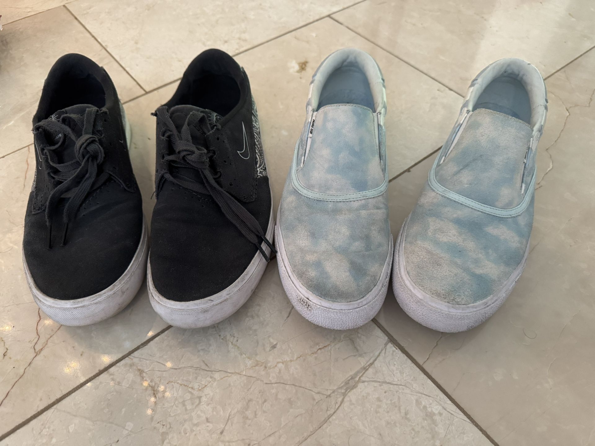 Nike “vans” Shoes, 2 Pair Men’s 10.5 Pre Owned