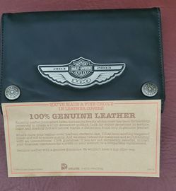 HD Leather Trifold Wallet / Checkbook