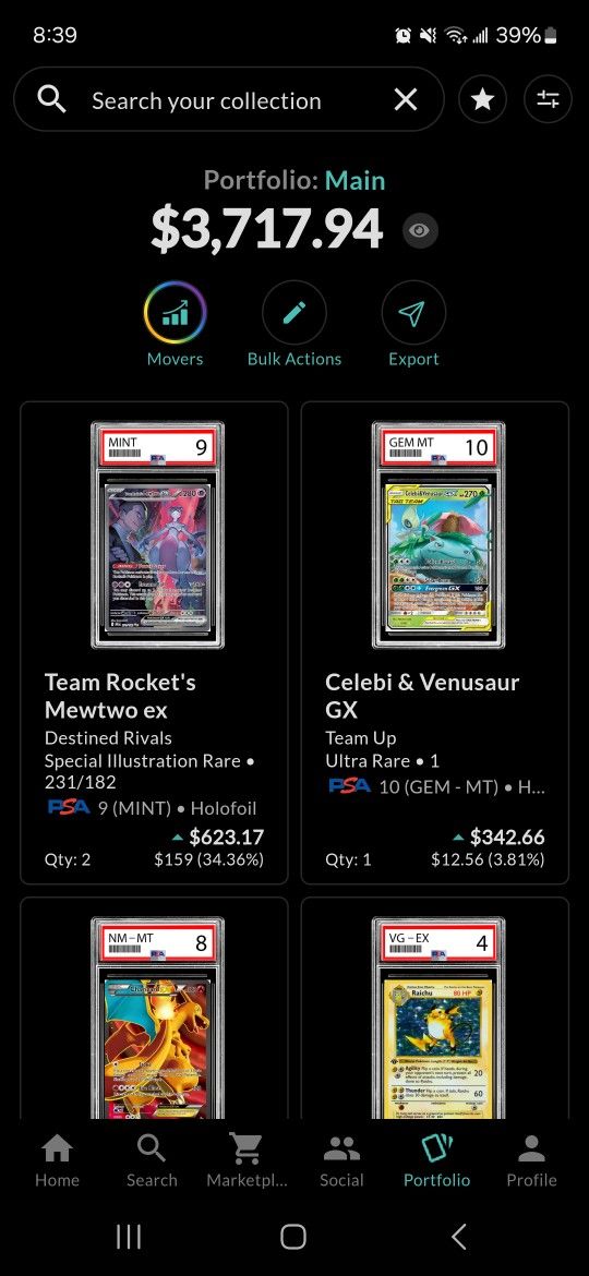 Mewtwo Psa 9 