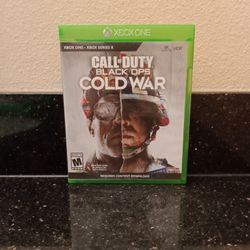 Xbox One Call Duty Cold War 