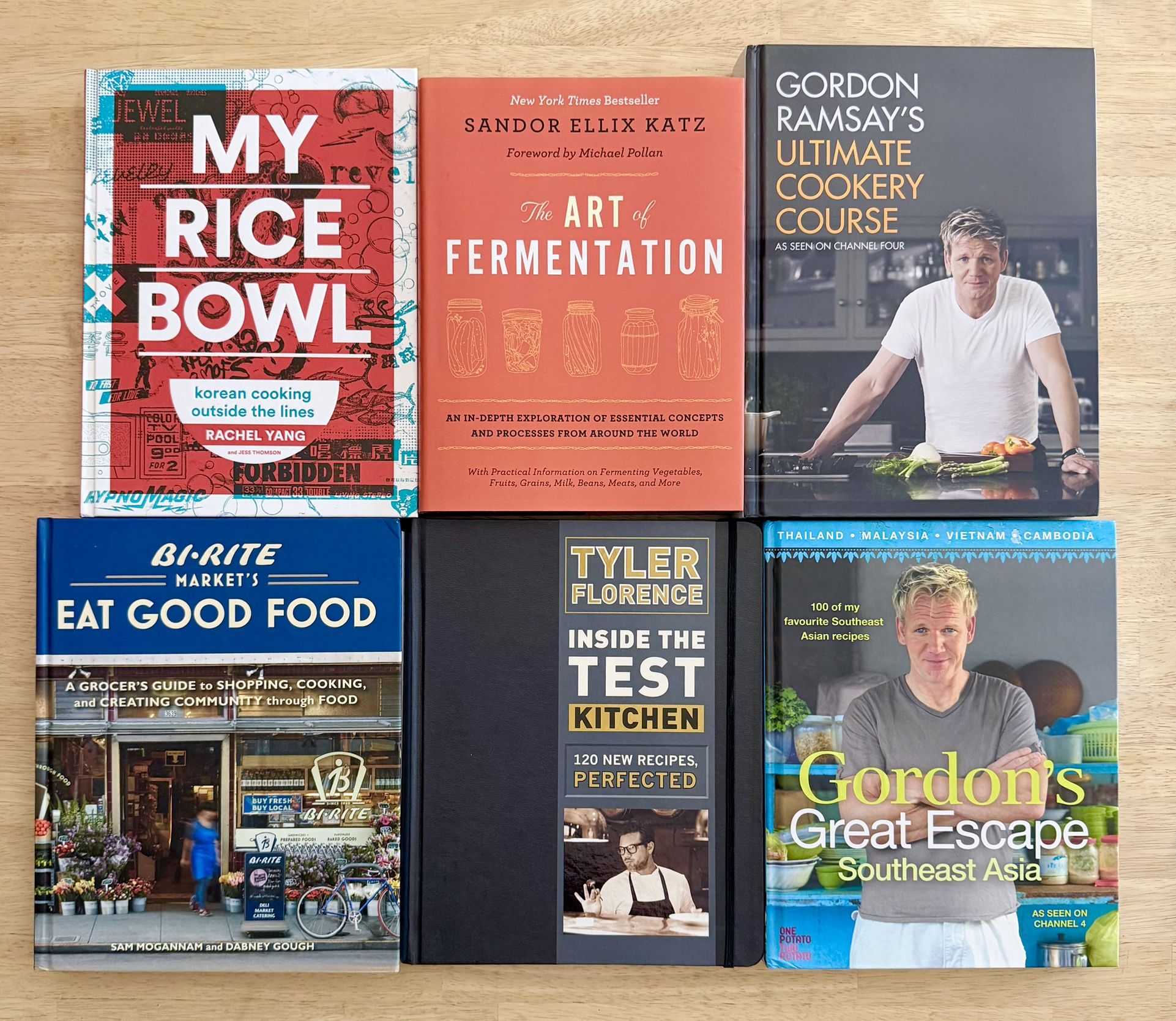 COOKBOOKS: Gordon, Ina, Bocuse, Alinea