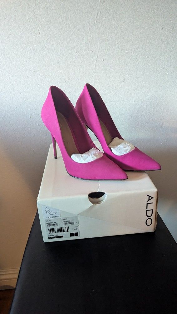 Aldo Fuschia Heels