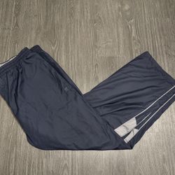 Mens Vintage Classic Starter Windbreaker Pants Sportswear Navy/Gray Size XL 