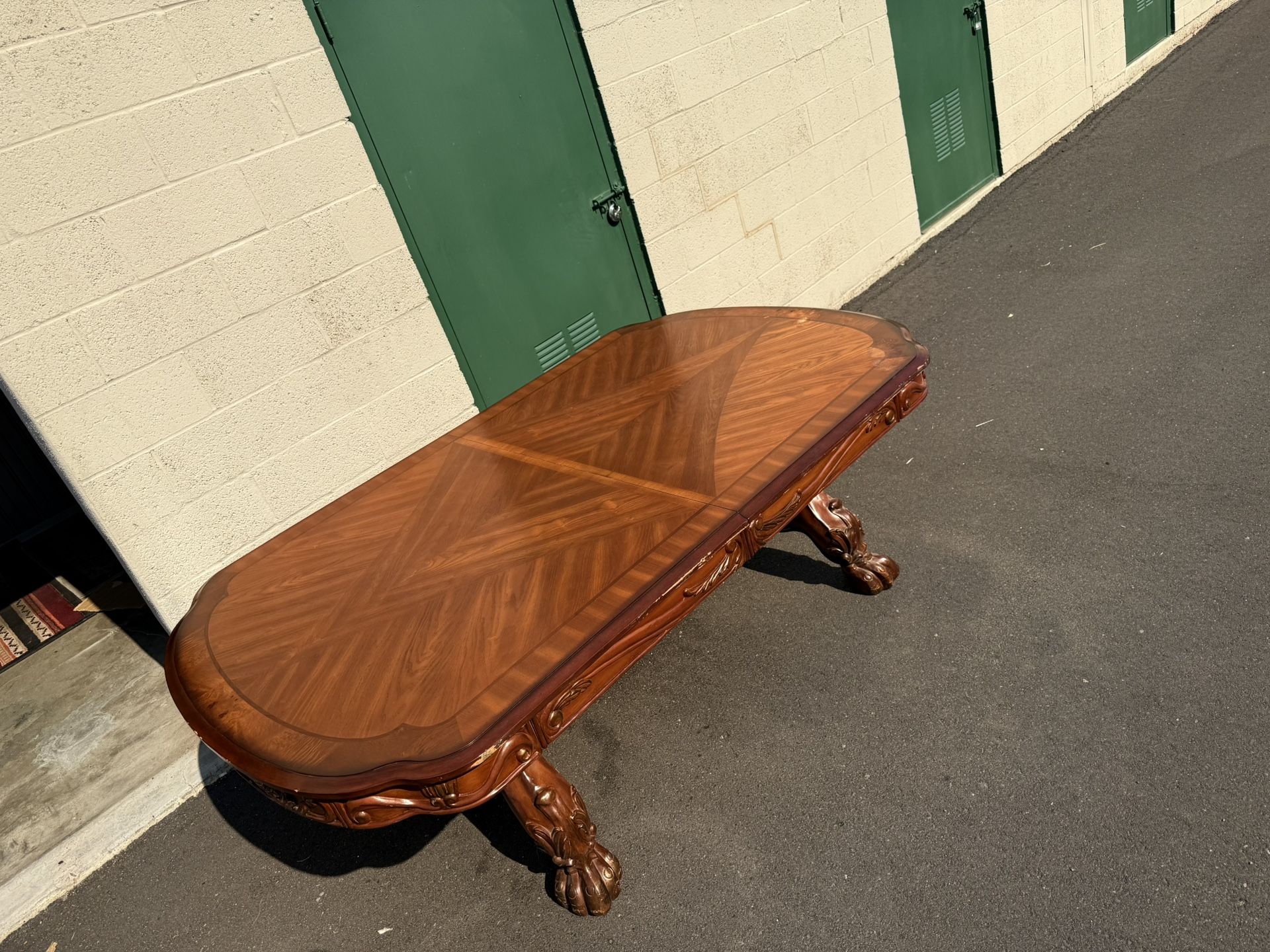 Oak Wood Dining Table