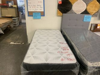 10 inch Twin Size Quilted mattress