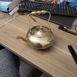 Solid Brass Antique Tea pot 