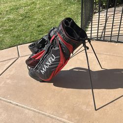 Maxfli stand-up golf bag