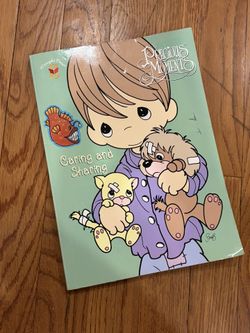 Vintage Precious Moments Coloring Book