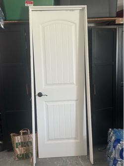 Bathroom or closet door