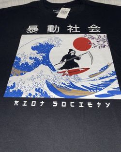 Riot Society Black T Shirt Size X Large New