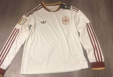 Spain Away Long Sleeve World Cup Jersey