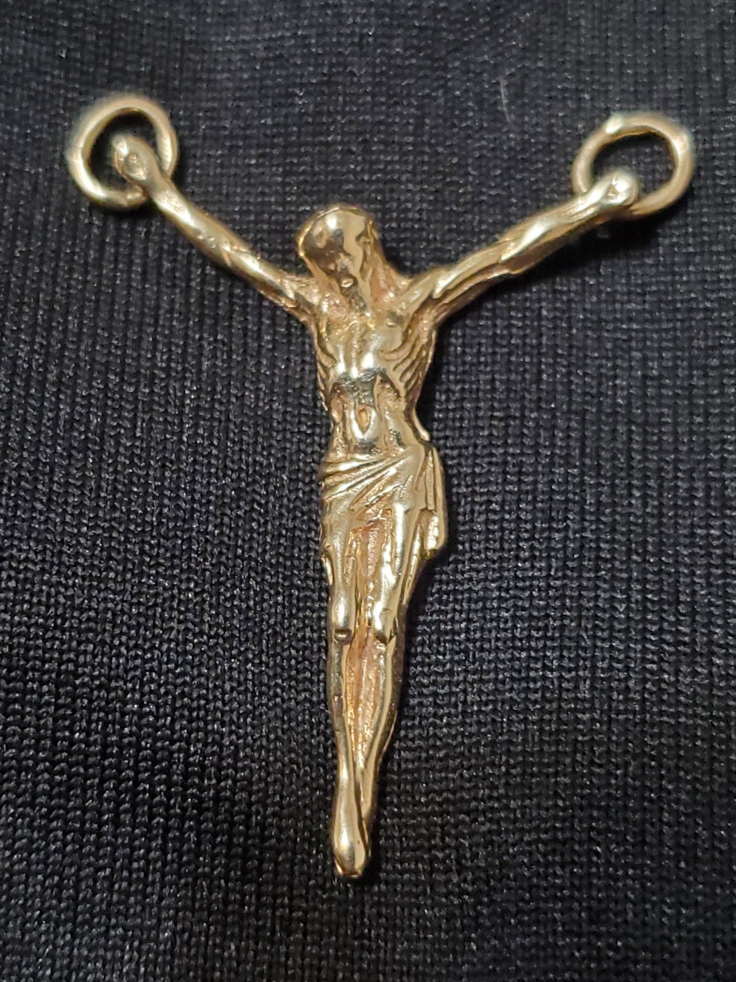 14k Jesus Pendant