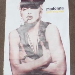 Madonna Collection: 1992 Huge In-store Madonna Justify My Love Poster - 41”W x 62”L & Madonna Sex Book 