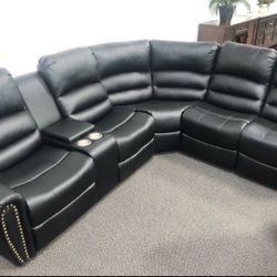 Sectional Recliner Sofa Set 