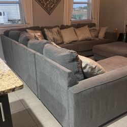 Large Family Sectional Couch 