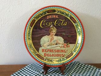 Authentic Commemorative Tray 75th Anniversary of the Coca- Cola Bottling Works, Inc., Dallas, Texas