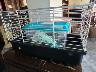 Small Animal Cage With Accessories