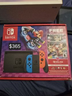 Nintendo Switch And Accessories $365 Obo