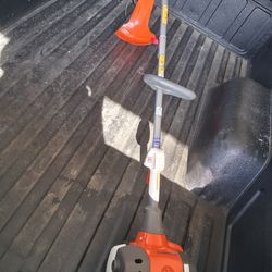 Husqvarna 128cd multiple attachments