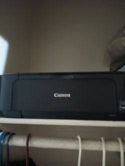 laptop and printer
